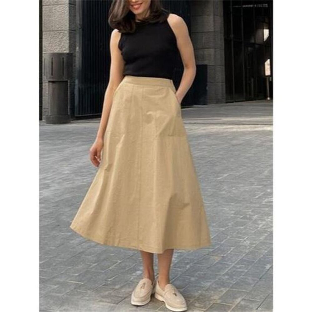 A-Line Pocket Skirt